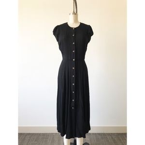 Reformation Fauna Dress-Black